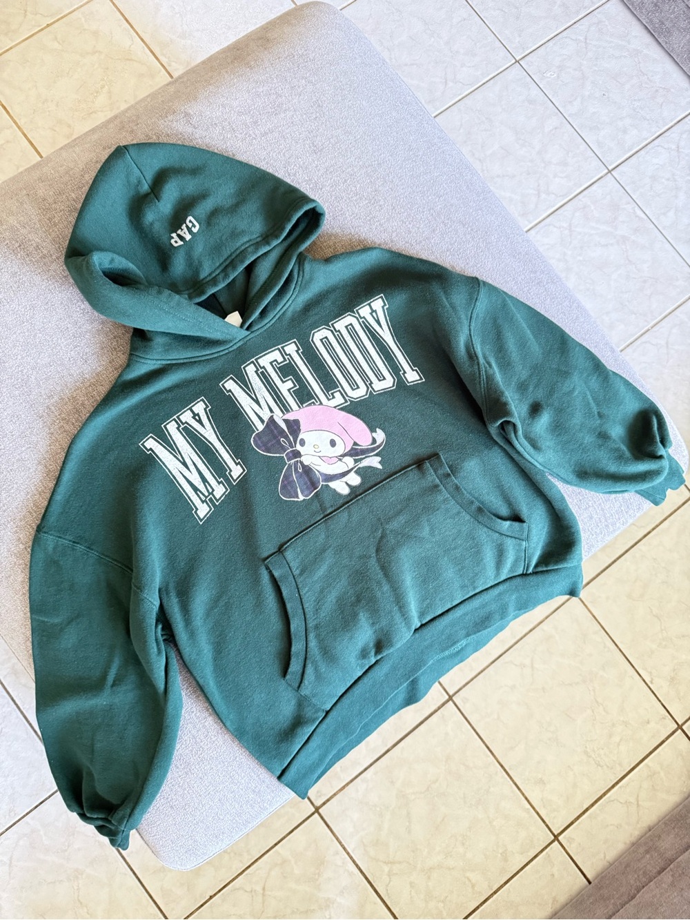 GAP Green MY MELODY Graphic Hoodie